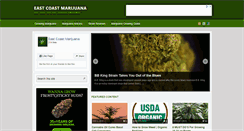 Desktop Screenshot of eastcoastmarijuana.com